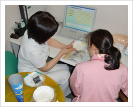 [写真]生活習慣改善指導（総合健診センター）