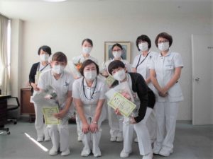 心に残る看護エピソード表彰式を行いました。