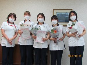 看護部　2025年度「心に残る看護エピソード表彰式」