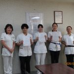 2026年看護部 フィジカルアセスメント認定者が6名誕生しました。